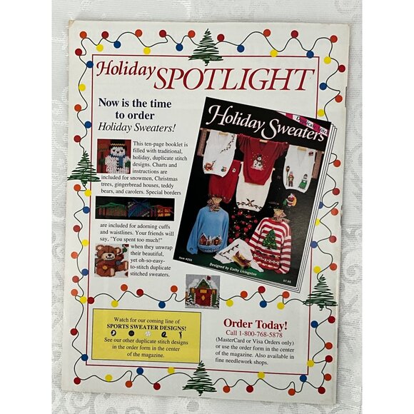 Vintage Just CrossStitch Magazine Collection 5 Issues 1991-1993 - Picture 3 of 11